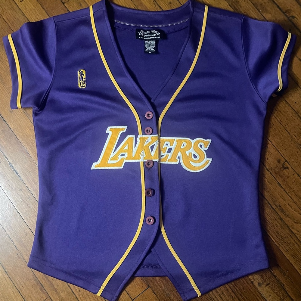 Purple Lakers jersey